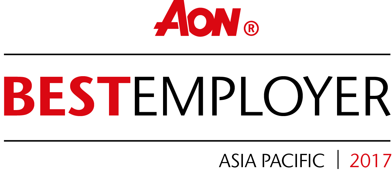 AON Hewitt Best Employer in Asian-Pacific region 2017